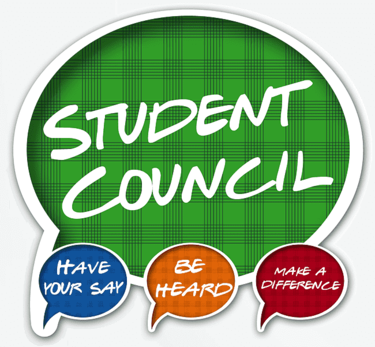 Text Bubble &quot;Student Council&quot;